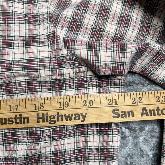 Polo Ralph Lauren Button Up Shirt Mens Medium Plaid Pony Logo - Picture 5 of 10